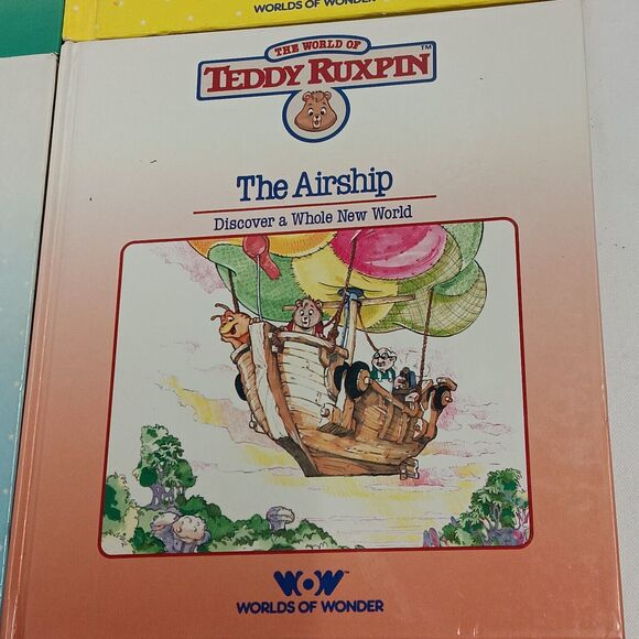 Teddy Ruxpin Lot of 4 1980's BOOKS ONLY No Tapes Lullabies Bears Children Books - Picture 7 of 12